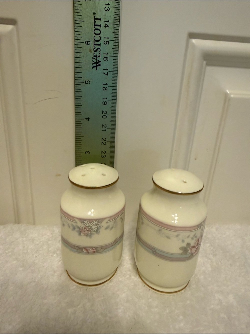 Porcelain Noritake  Salt and Pepper Shaker Set